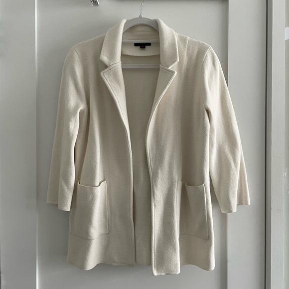 J.Crew Sophie Sweater Blazer in Ivory - Picture 3 of 4